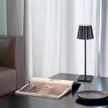 Lampara De Mesa Portatil Con Bateria CCT Negro