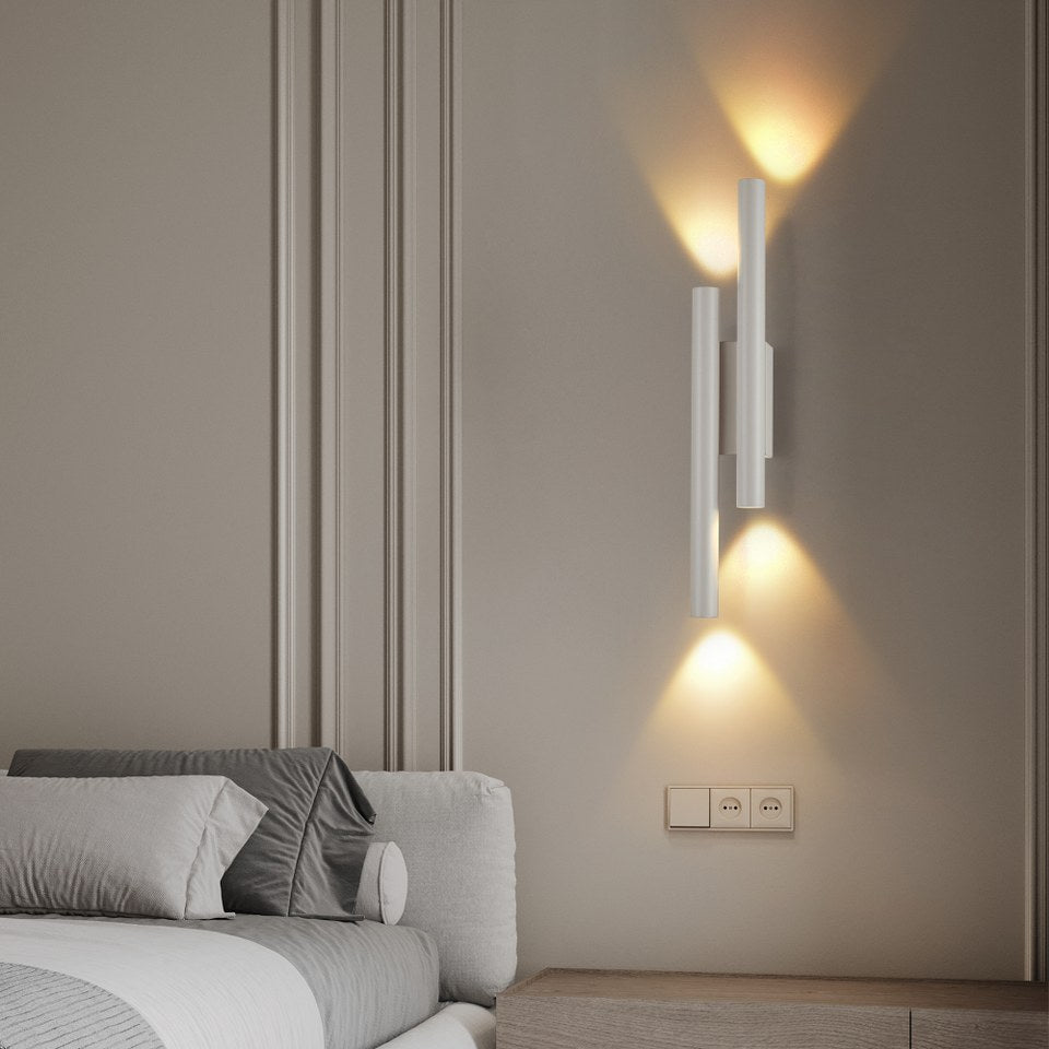Aplique interior LED 4 bombillas G9 Blanco