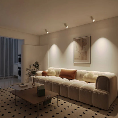 Foco Orientable con bombilla GU10 de color Blanco
