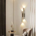 Aplique interior LED 4 bombillas G9 Dorado