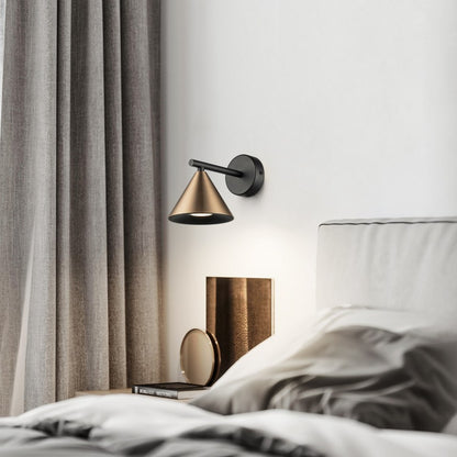 Aplique De Pared Moderno Con Bombilla GU10 Bronce