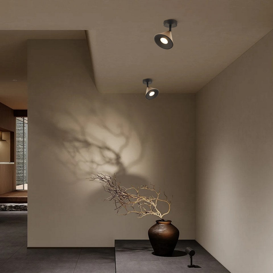 Foco Superficie GU10 Horn Bronce