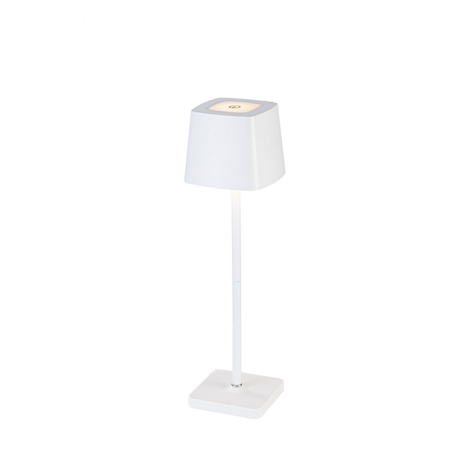 Lampara portátil recargable con led integrado CCT Blanco