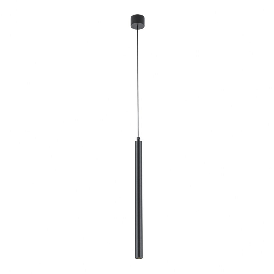 Lampara colgante G9 Minimalista Negro Brillante