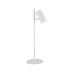 Lampara De Mesa Foco Moderno Blanco