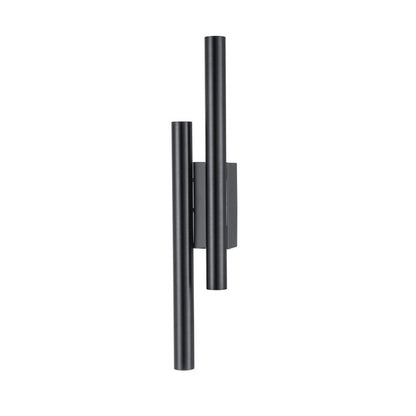 Aplique interior LED 4 bombillas G9 Negro Brillante
