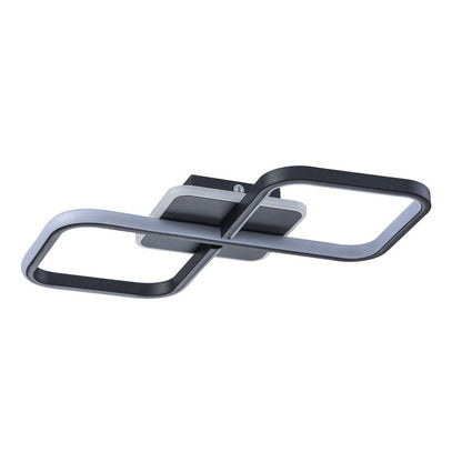 Lámpara de techo LED LOOP Negra | FL6014-C
