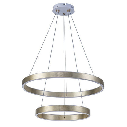 Lámpara Colgante LED Helix | Dorado CCT Atenuable - FL6034-2P