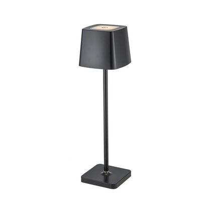 Lampara portátil recargable con led integrado CCT Negro