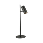 Lampara De Mesa Foco Moderno Negro