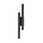 Aplique interior LED 4 bombillas G9 Negro