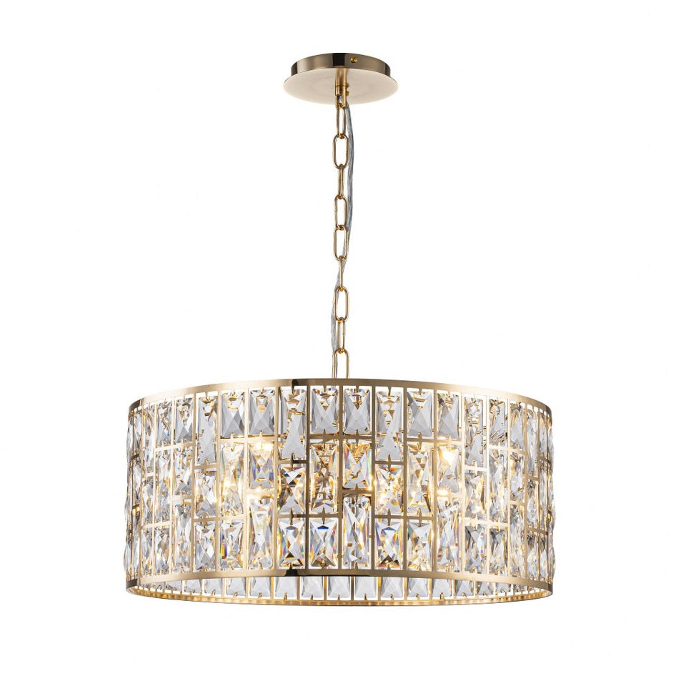 Lampara colgante de cristal Dune - LP4016-D50P