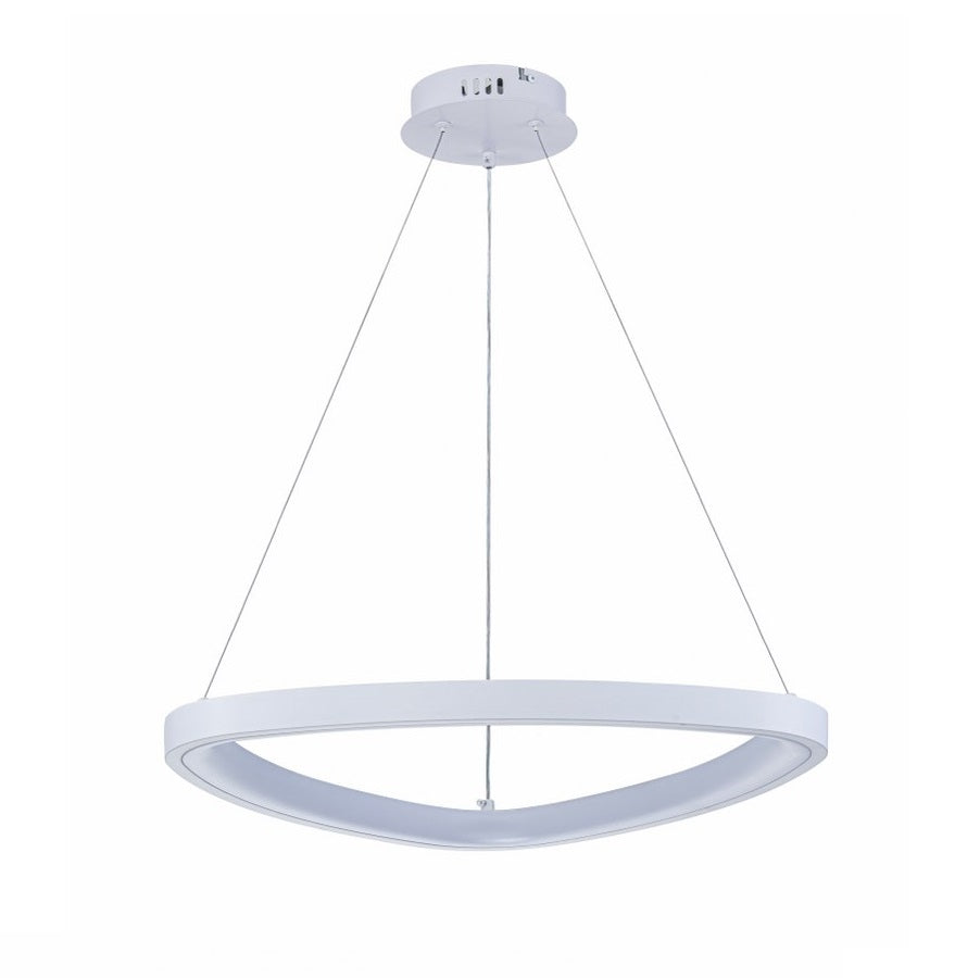 Lámpara Colgante LED Triangular | Negra/Blanca/Dorada CCT | FL6592-D51P