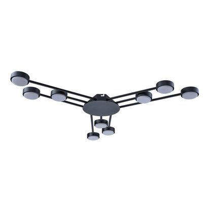 Lámpara de techo ATOM Negra | FL6041-C