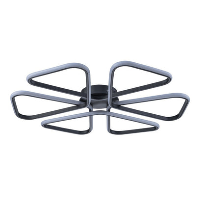 Lámpara de techo LED LOOP Negra | FL6016-C