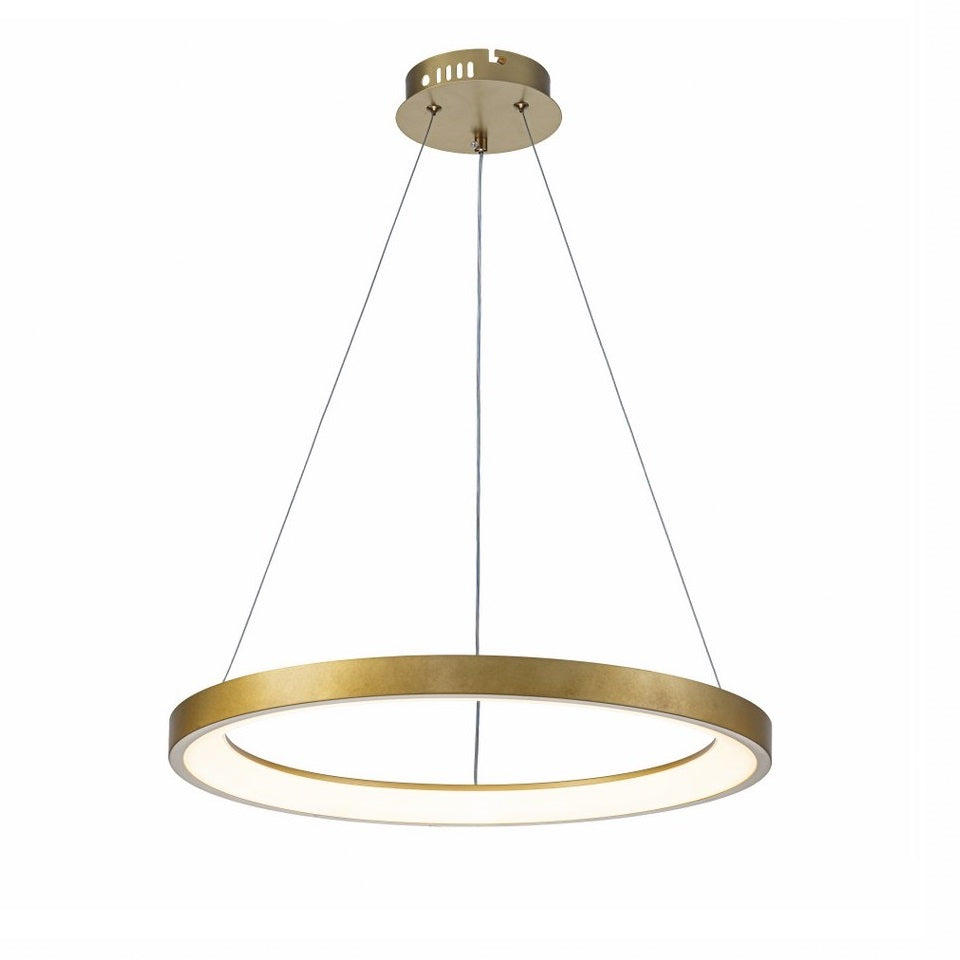 Lámpara Colgante LED Redonda | Negra/Blanca/Dorada CCT | FL6589-D50P