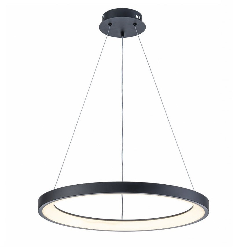 Lámpara Colgante LED Redonda | Negra/Blanca/Dorada CCT | FL6589-D50P