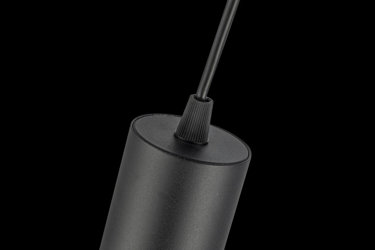 Foco Colgante Moderno GU10 - Negro