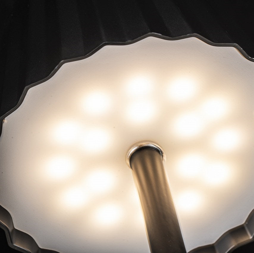 Lampara De Mesa Portatil Con Bateria CCT Negro