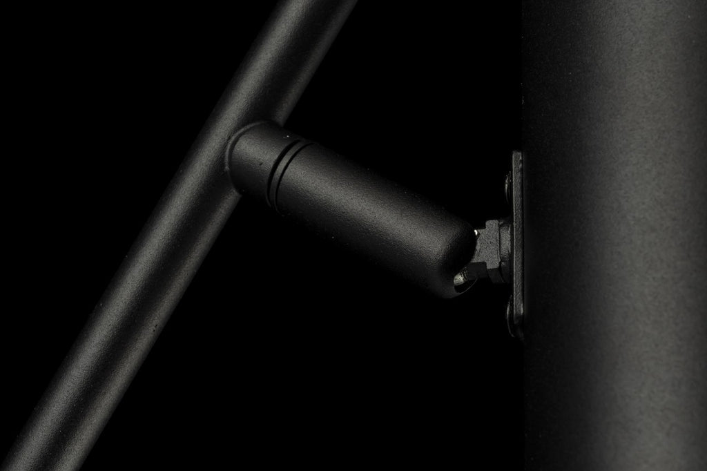 Lampara De Mesa Foco Moderno Negro