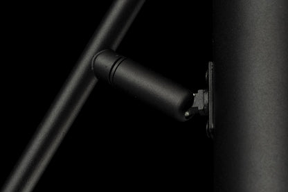 Lampara De Mesa Foco Moderno Negro