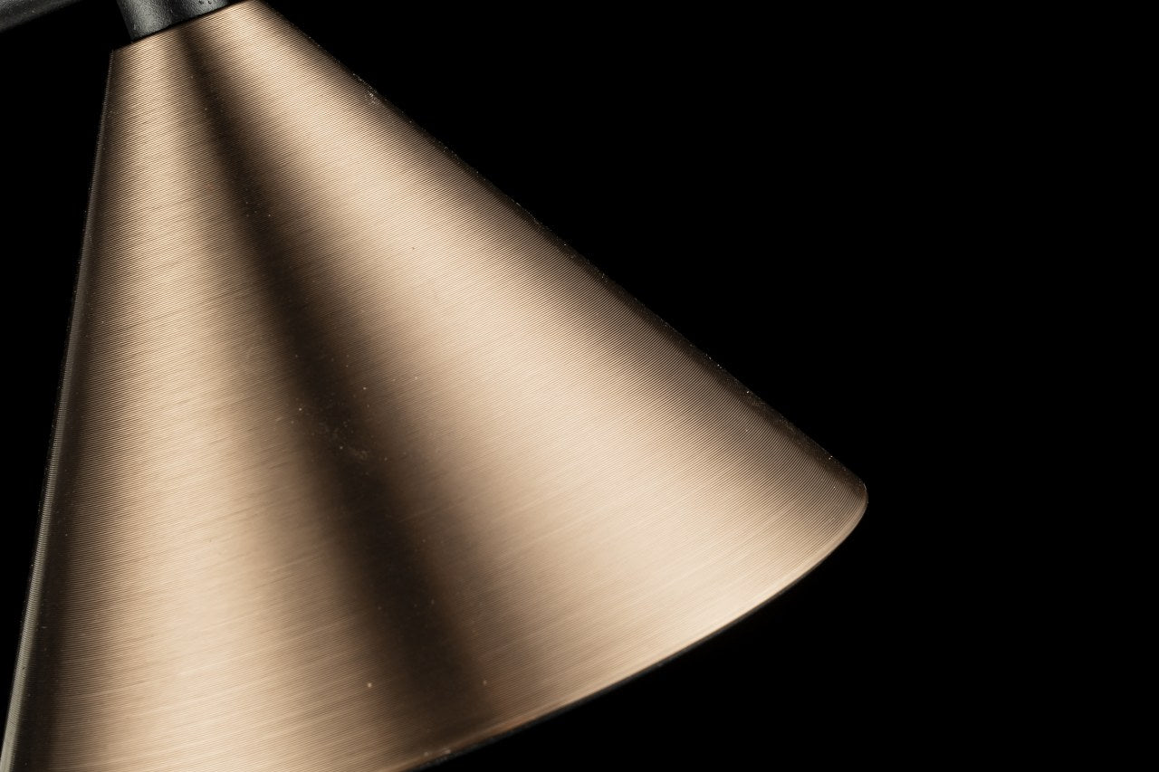 Aplique De Pared Moderno Con Bombilla GU10 Bronce