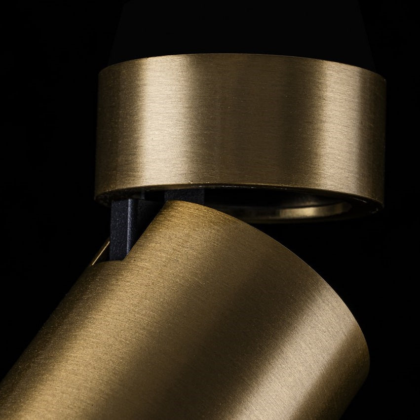 Foco Orientable con bombilla GU10 de color Níquel Satinado