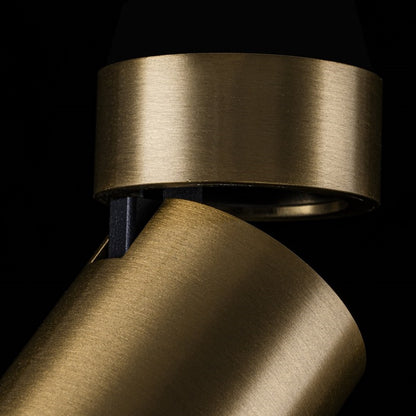 Foco Orientable con bombilla GU10 de color Níquel Satinado