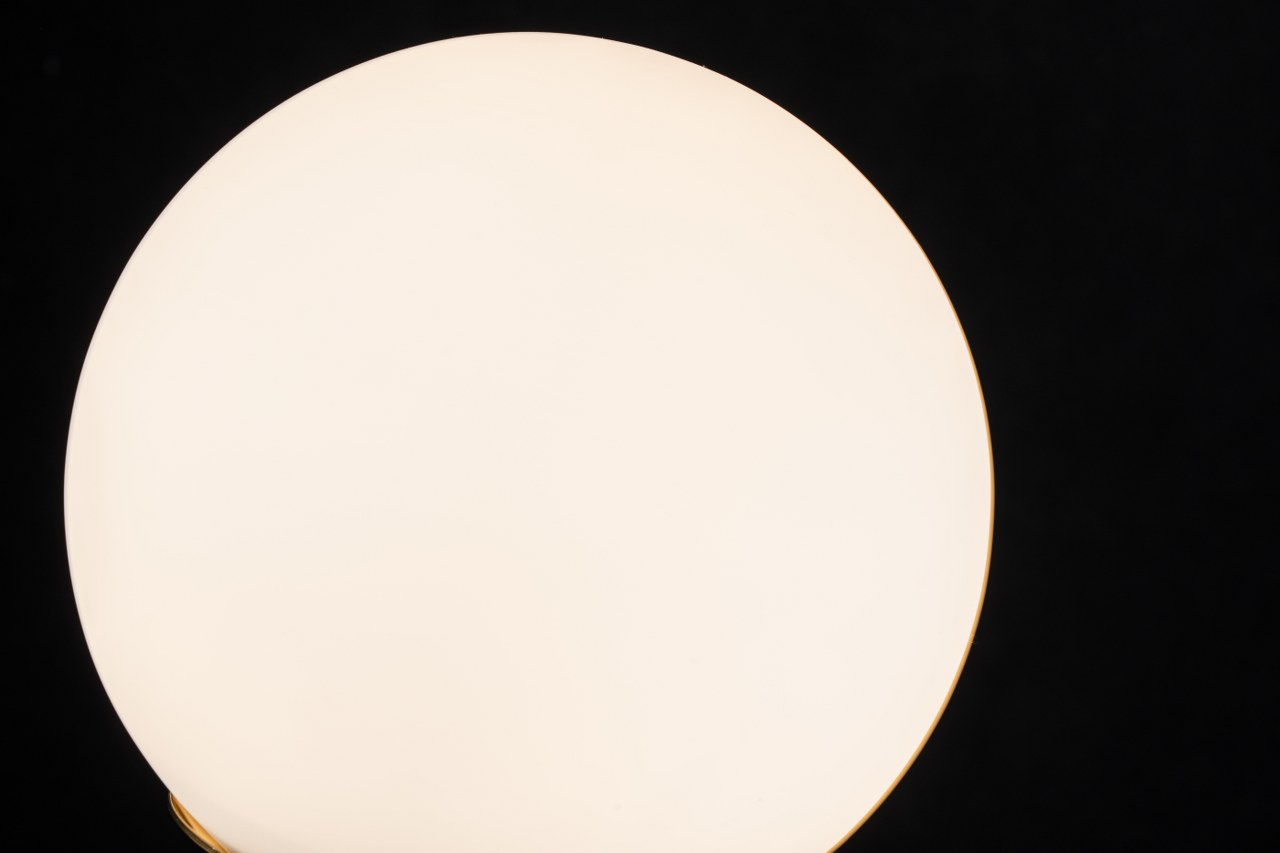 Lampara De Mesa de Marmol Moderna Negro