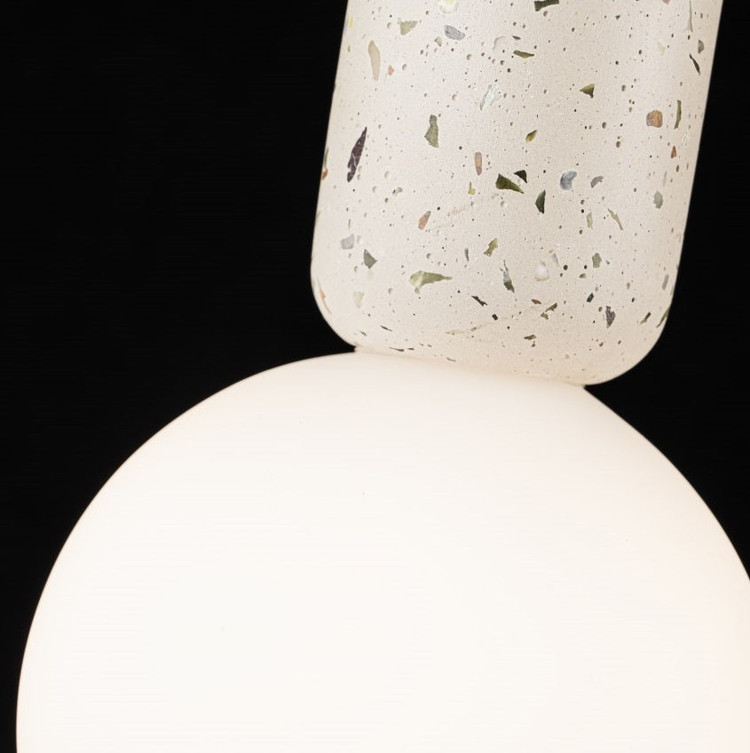 Lampara concrete Beige