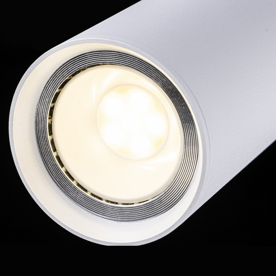 Foco Orientable con bombilla GU10 de color Blanco