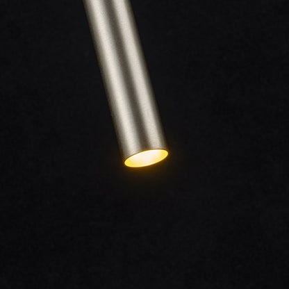 Lampara colgante G9 Minimalista Dorado