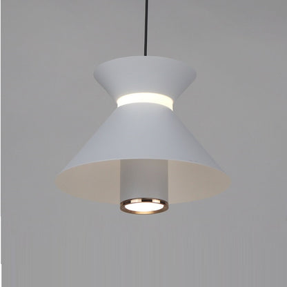 Lampara Colgante Focos Led Integrado Blanco