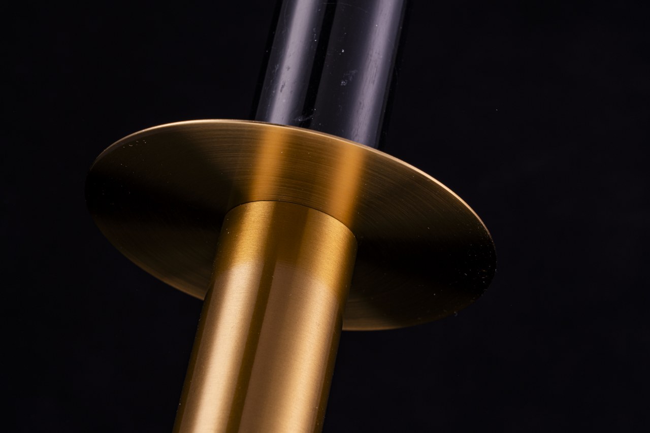 Lampara Colgante De Marmol Negro