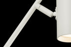 Lampara De Mesa Foco Moderno Blanco
