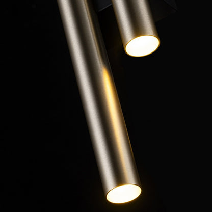 Aplique interior LED 4 bombillas G9 Dorado