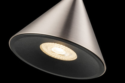 Lampara Colgante Con Un Foco GU10 Gris