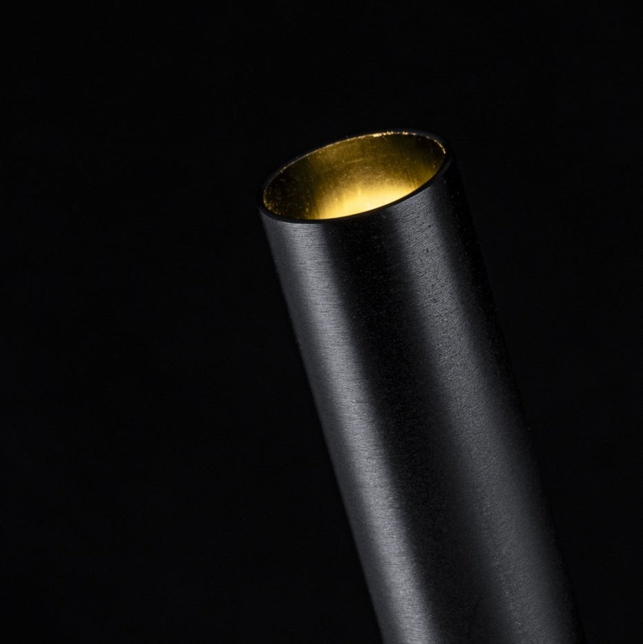 Aplique Pared G9 Doble Bombilla Negro