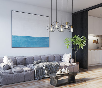 Lampara colgante BRISA - FL680-5P