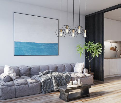 Lampara colgante BRISA - FL680-5P