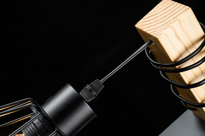 Aplique de pared negro NORTE - LP5068-1W