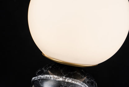Lampara De Mesa de Marmol Moderna Negro