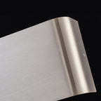 Aplique de pared interior CCT Moderno Minimalista Níquel Satinado