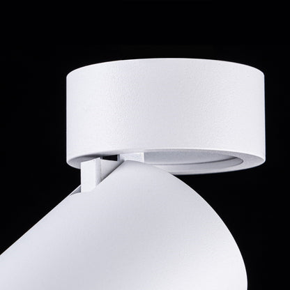Foco Orientable con bombilla GU10 de color Blanco