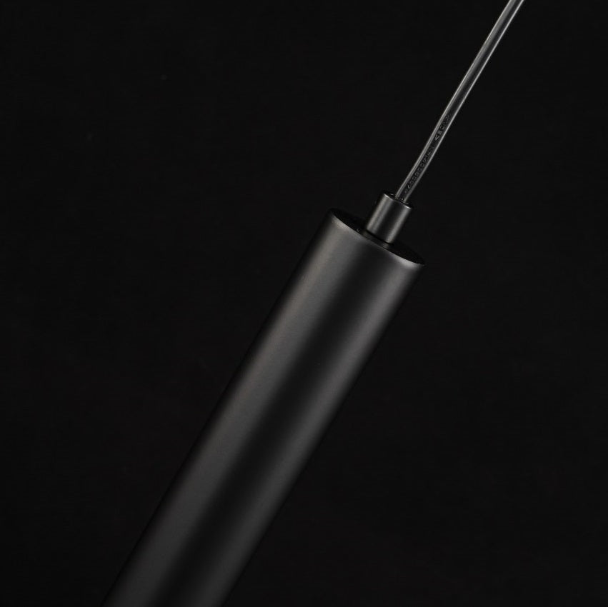 Lampara Colgante tipo foco E27 Negro