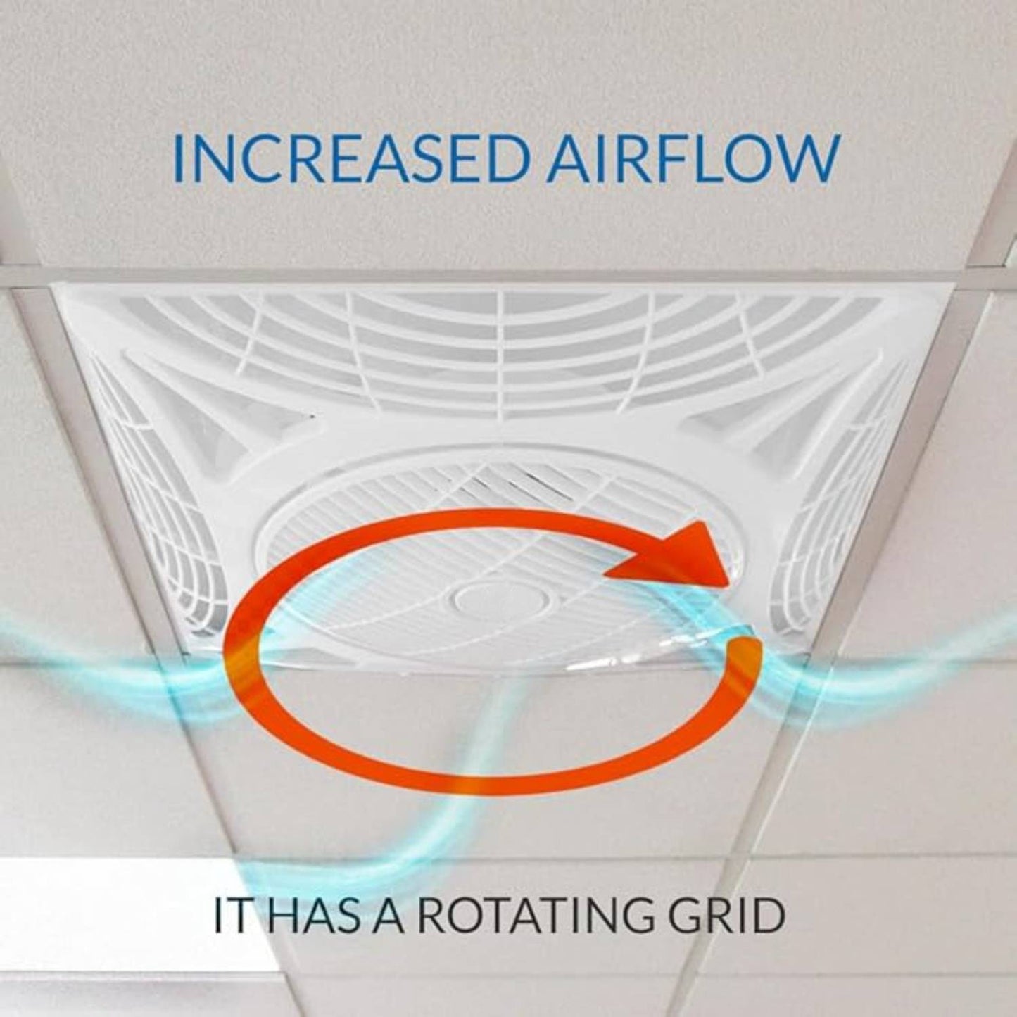 Ventilador de Techo Armstrong Square 68W