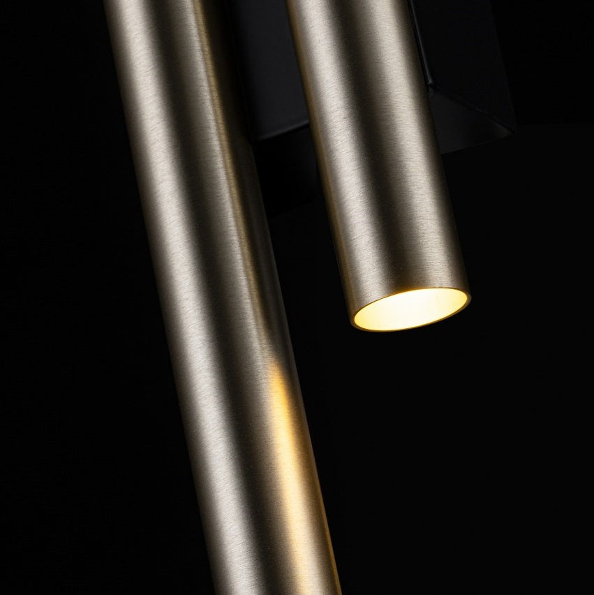 Aplique interior LED 4 bombillas G9 Dorado