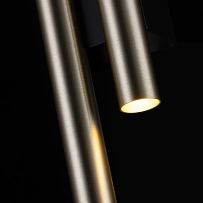 Aplique interior LED 4 bombillas G9 Dorado