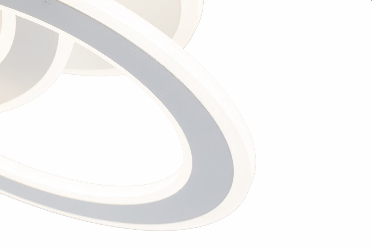 Lampara de techo led 3 Aros Blanco