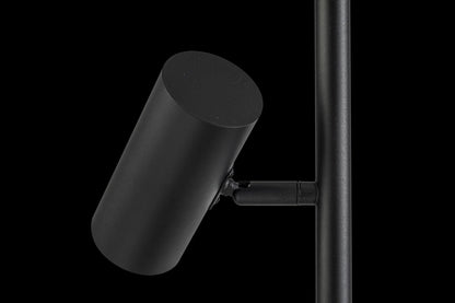 Lampara de Pie Moderna Focos Negro